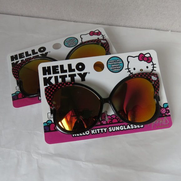 Hello Kitty Girls Butterfly Sunglasses - Picture 1 of 10